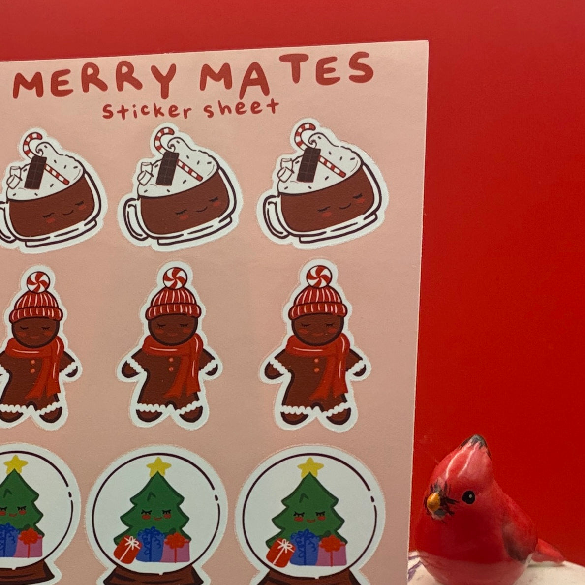 Merry Mates Sticker Sheet